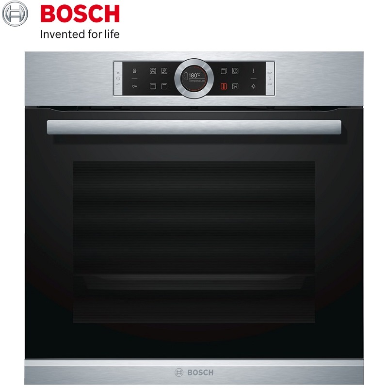 BOSCH 博世 嵌入式烤箱 HBG634BS1 《產地：德國》71L歐規220V