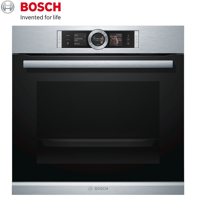 BOSCH 博世 嵌入式蒸烤爐 HSG656XS1 《產地：德國》71公升 歐規 220V 全新公司貨