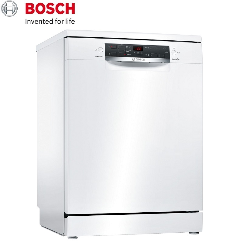 BOSCH 博世 SMS4HAW00X 4系列 白色 獨立式洗碗機(60 cm) 110V