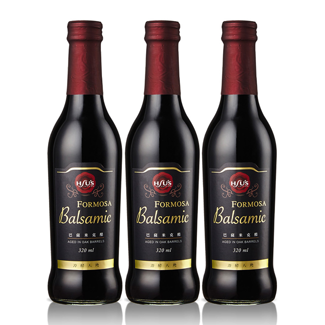 潭酵天地 Formosa Balsamic 巴薩米克醋 320ml 三瓶裝