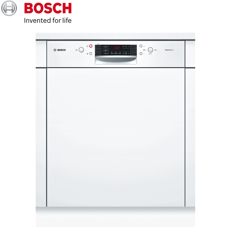 BOSCH博世 SMI4HAS00X 半嵌式洗碗機(須嵌門板) 13人份 110V 德國原裝 全新公司貨