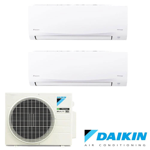 DAIKIN大金 多聯3+3坪一對二變頻冷暖 2MXP50TVLT/CTXP25TVLT/CTXP25TVLT