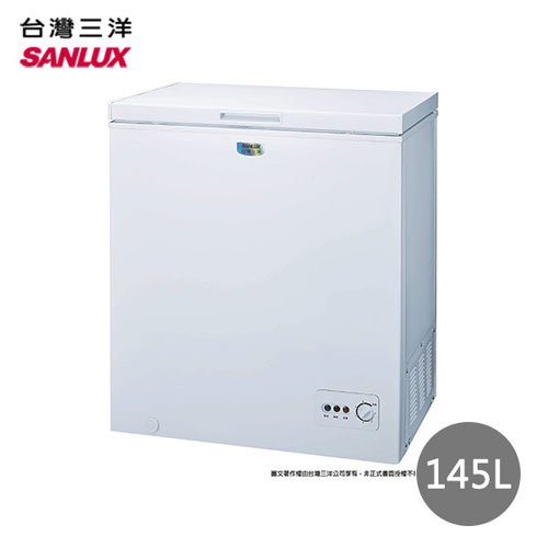 sanlux 三洋 105l 上掀式腳輪冷凍櫃scf-108ge (含拆箱定位、舊機回收) 全新公司貨