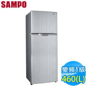 SAMPO聲寶 SR-B46D(G6) 1級變頻2門電冰箱 460L 星辰灰