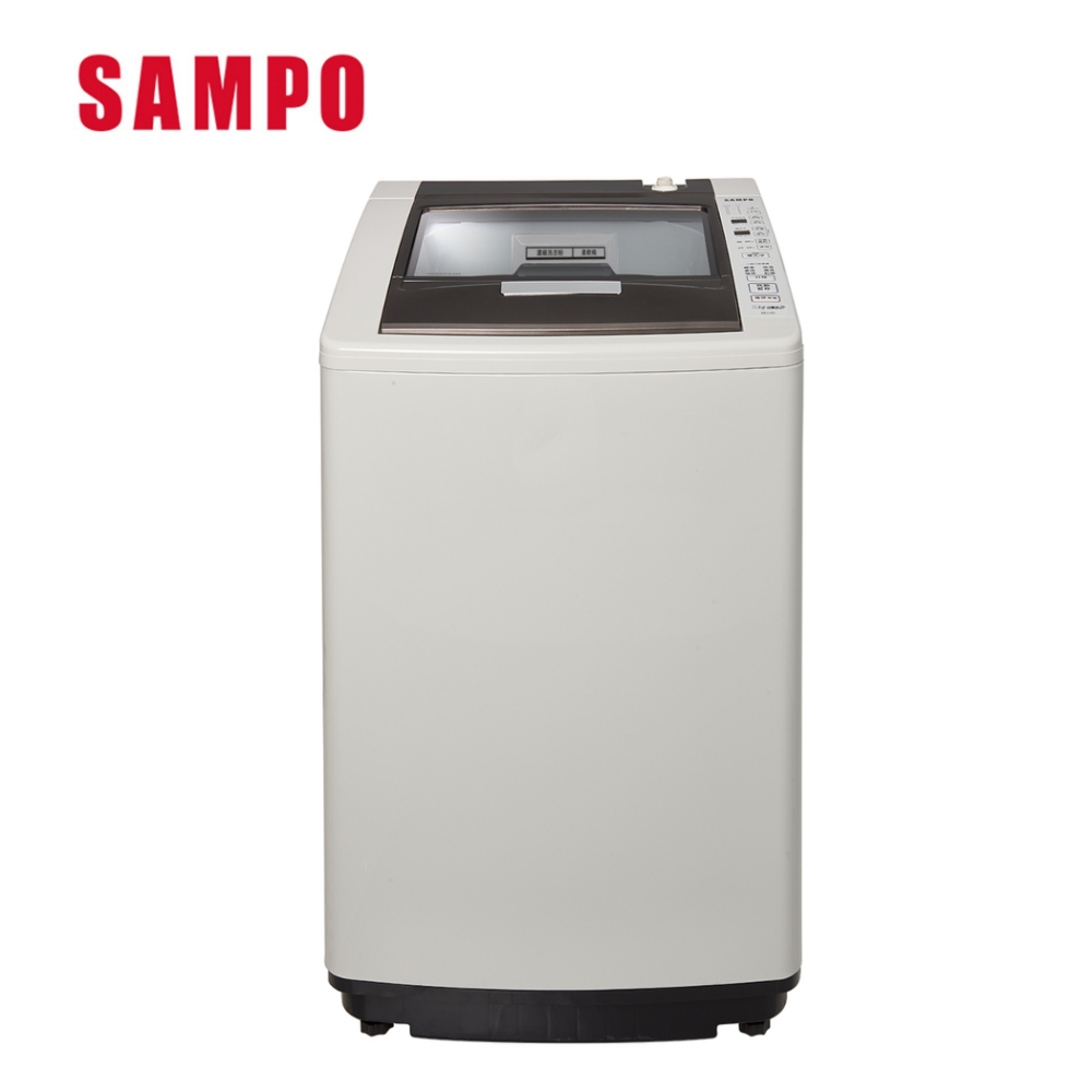 【現金價請看標籤】SAMPO 聲寶14KG單槽定頻洗衣機 ES-L14V(G5) 典雅灰 含定位安裝