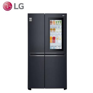 LG/樂金 GR-QL62MB 敲敲看門中門冰箱 653L INSTAVIEW™ 夜墨黑 含基本安裝