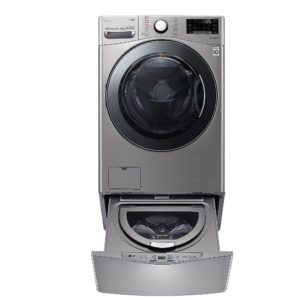 LG 樂金 19KG+2.5KG WIFI TWINWASH 雙能洗變頻洗衣機(蒸洗脫) 冰磁白 WD-S19VBW+WT-D250HW 含基本安裝