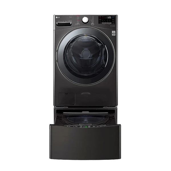 LG 樂金 TWINWash雙能洗19+2.5公斤蒸洗脫烘滾筒洗衣機 WD-S19VBS+WT-D250HB 含基本安裝