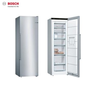 BOSCH 博世 GSN36AI33D 獨立式直立單門冷凍櫃 經典銀 237公升 220V 抗指紋不銹鋼 含定位