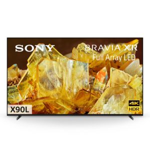 SONY 索尼 XRM-75X90L 電視 BRAVIA 75型 4K HDR FULL ARRAY LED GOOGLE TV 顯示器 含桌上安裝