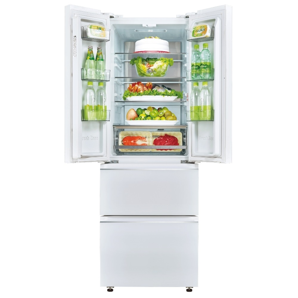 SANLUX臺灣三洋 SR-V320DF 變頻四門 琉璃白 冰箱312公升 含基本安裝 全新公司貨