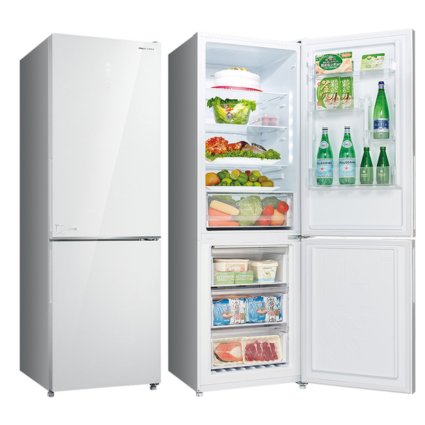 SANLUX臺灣三洋325公升一級都會小宅變頻雙門電冰箱 SR-V350BF 含基本安裝 全新公司貨