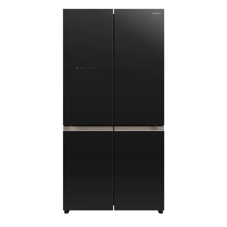 【現金價請看標籤】日立 HITACHI 四門十字對開冰箱 HR4N9713DFSVA 琉璃黑 全新公司貨 含定位安裝